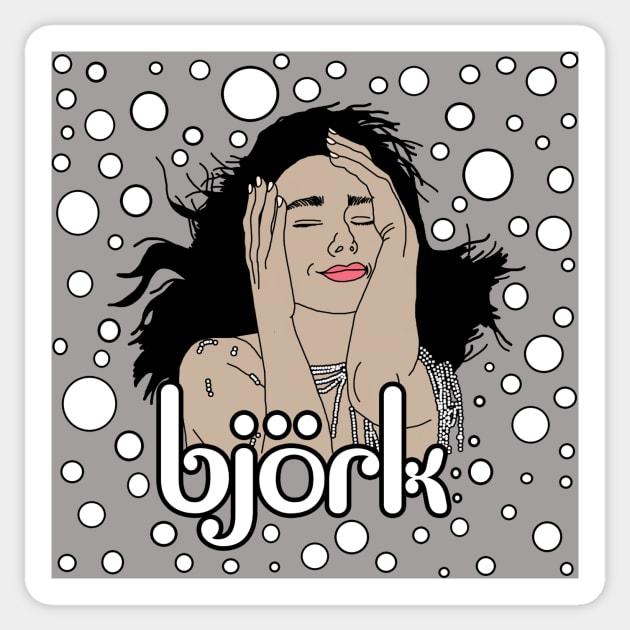 BJORK PAGAN POETRY PEARLS Sticker by SortaFairytale